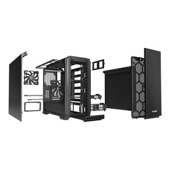 Be Quiet! Silent Base 601 - Midi Tower - PC - Nero - ATX - EATX - micro ATX - Mini-ITX - Acrilonitrile butadiene stirene (ABS) - SECC - HDD