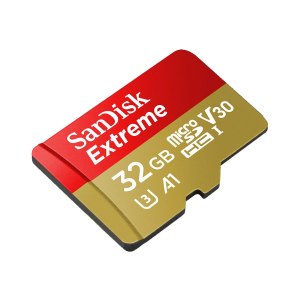 SanDisk Extreme - Flash memory card (microSDHC to SD adapter included)