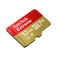 SanDisk Extreme - Flash memory card (microSDHC to SD adapter included)