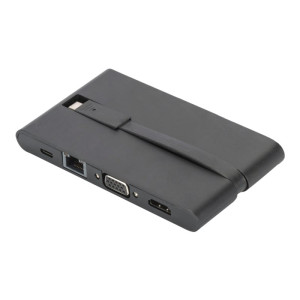 DIGITUS DA-70865 - Dockingstation - USB-C - VGA