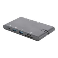 DIGITUS DA-70865 - Dockingstation - USB-C - VGA