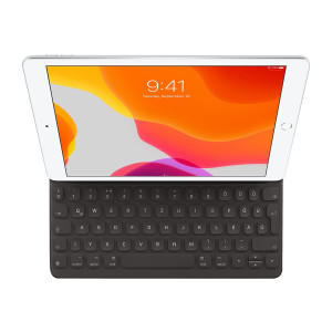 Apple Smart - Tastatur und Foliohülle - Apple Smart connector - QWERTZ - Deutsch - für 10.2-inch iPad (7th generation, 8th generation, 9th generation)