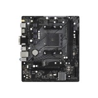 ASRock A520M-HVS - AMD - Socket AM4 - AMD Ryzen 3 3rd Gen - 3rd Generation AMD Ryzen 5 - 3rd Generation AMD Ryzen 7 - 3rd Generation AMD... - DDR4-SDRAM - 64 GB - DIMM