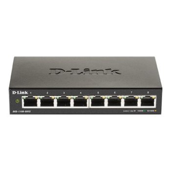 D-Link Switch DGS-1100-08V2 8 Port - Interruttore - 1 Gbps