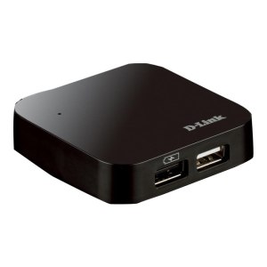 D-Link DUB H4 - Hub - 4 x USB 2.0 - Desktop