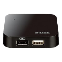 D-Link DUB H4 - Hub - 4 x USB 2.0 - Desktop