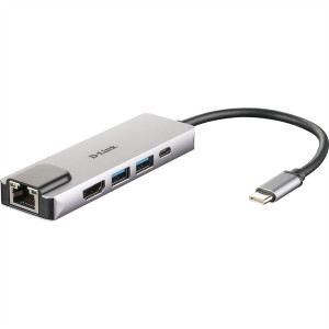 D-Link DUB-M520 - Dockingstation - USB-C / Thunderbolt 3