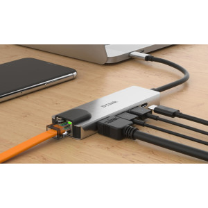 D-Link DUB-M520 - Dockingstation - USB-C / Thunderbolt 3