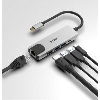 D-Link DUB-M520 - Dockingstation - USB-C / Thunderbolt 3