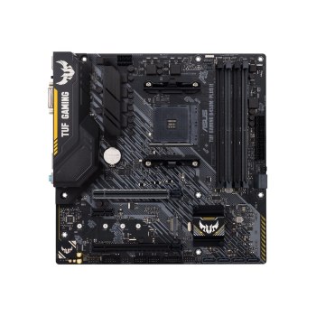 ASUS TUF GAMING B450M-PLUS II - Motherboard - micro ATX - Socket AM4 - AMD B450 Chipsatz - USB-C Gen1, USB 3.2 Gen 1, USB 3.2 Gen 2 - Gigabit LAN - Onboard-Grafik (CPU erforderlich)