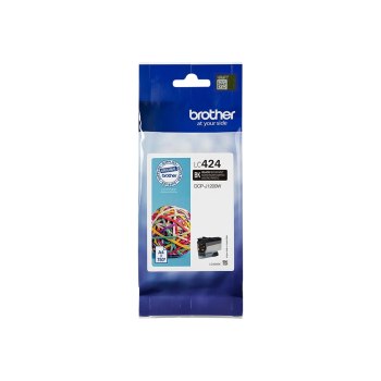 Brother LC424BK Black ink cartridge - single 750