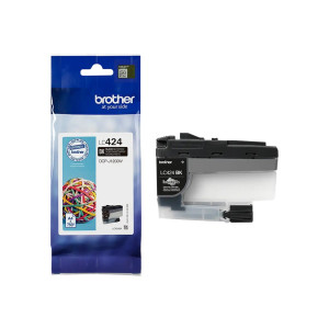 Brother LC424BK Black ink cartridge - single 750