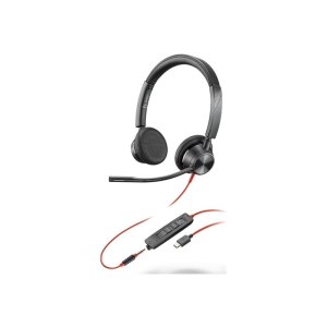 Poly Blackwire 3325 - Cuffia - Padiglione auricolare -...