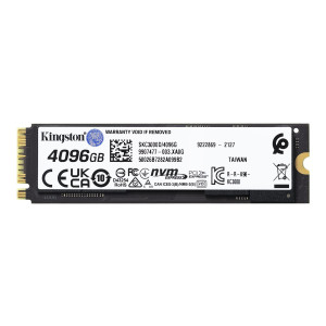 Kingston KC3000 - SSD - 4096 GB - intern - M.2 2280 - PCIe 4.0 (NVMe)