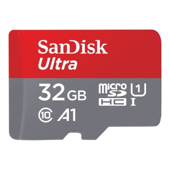 SanDisk Ultra - Flash-Speicherkarte (microSDHC/SD-Adapter inbegriffen)