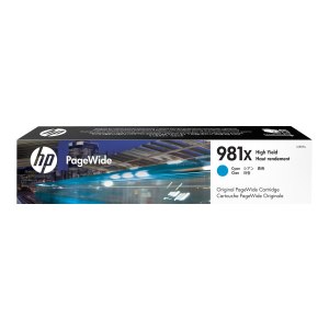 HP 981X - 116 ml - Hohe Ergiebigkeit - Cyan - Original