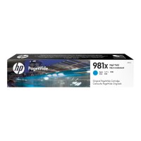 HP Cartuccia ciano originale ad alta capacità 981X PageWide - Resa elevata (XL) - 116 ml - 10000 pagine - 1 pz