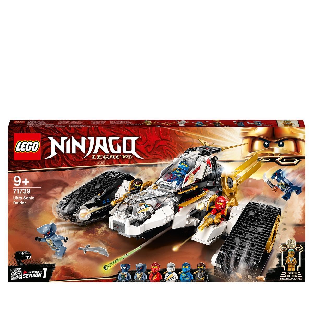 LEGO® Ninjago Figur aus Set 71739 Cole mit Zubehör NEU 