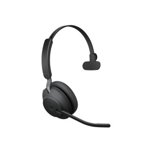 Jabra Evolve2 65 - MS Mono - Cuffia - Padiglione auricolare - Ufficio/Call center - Nero - Monofonico - Accoppiamento Bluetooth - Multitasto - Riproduzione/Pausa - Track < - Track > - Volume + - Volume -