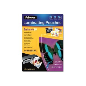 Fellowes 80 micron - A4 (210 x 297 mm) lamination pouches