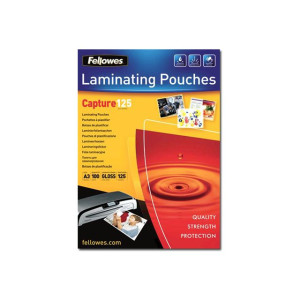 Fellowes Laminating Pouches Capture 125 micron