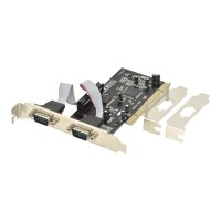 DIGITUS 2-Port Serial PCI Card