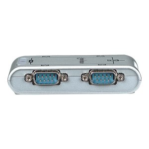 Manhattan USB-A to 4x Serial Port Converter, Male to...