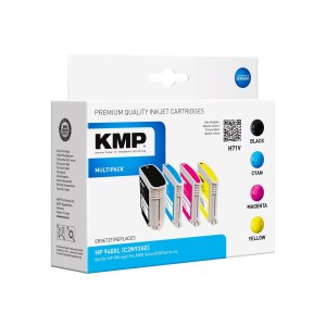 KMP H71V - Inchiostro a base di pigmento - Nero - Ciano - Magenta - Giallo - Multi pack - HP Officejet Pro 8000/Pro 8500 - 4 pezzo(i) - Stampa inkjet