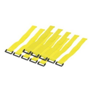 LogiLink Cable tie - 30 cm - yellow (pack of 10)