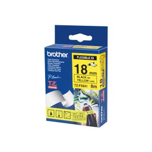 Brother TZe-FX641 - TZ - Nero - 8 m - 1 pezzo(i) - Blister - 1,8 cm