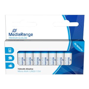 MEDIARANGE Premium - Battery 10 x AAA