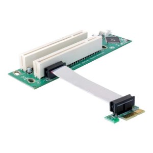 Delock Riser card PCI Express x1 > 2x PCI 32Bit 5 V...