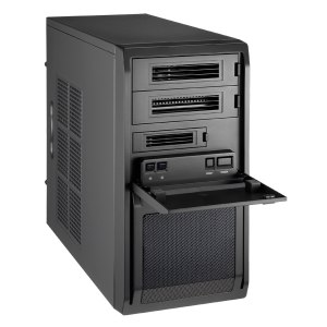 Chieftec LIBRA Series LT-01B - Tower - micro ATX - keine Spannungsversorgung (ATX) - USB/Audio