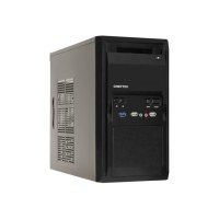 Chieftec LIBRA Series LT-01B - Tower - micro ATX - keine Spannungsversorgung (ATX) - USB/Audio