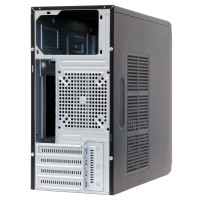 Chieftec LIBRA Series LT-01B - Tower - micro ATX - keine Spannungsversorgung (ATX) - USB/Audio