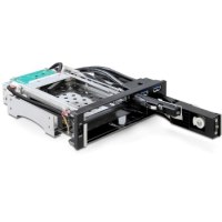 DeLOCK 5.25 Mobile Rack for 1 x 2.5 + 1 x 3.5 SATA HDD + 2 x USB 3.0 Ports - Mobiles Speicher-Rack - 2.5", 3.5" (6.4 cm, 8.9 cm)