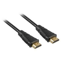 Sharkoon 5m HDMI cable - 5 m - HDMI tipo A (Standard) - HDMI tipo A (Standard) - Nero