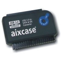 Aixcase blackline AIX-BLUSB3SI-PS - Speicher-Controller mit OneTouchEasy-Button (OTB)