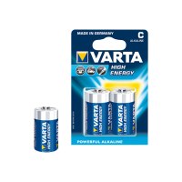 Varta High Energy - Batterie 2 x C - Alkalisch - 7800 mAh