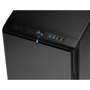 Fractal Design Define XL R2 - Tower - Erweitertes ATX - ohne Netzteil - Black Pearl - USB/Audio