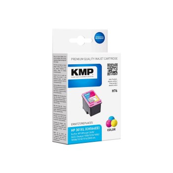 KMP H76 - 6 ml - colour (cyan, magenta, yellow)