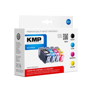 KMP MULTIPACK C81V - 4-pack - black, yellow, cyan, magenta