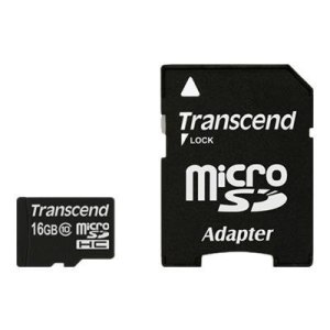 Transcend Flash memory card (microSDHC to SD adapter...