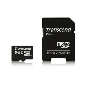 Transcend Flash memory card (microSDHC to SD adapter...