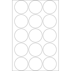 HERMA Seal labels Ø 32 mm round transparent extra strong adhesion film matt 240 pcs. - Transparent - Circle - Germany - 16 mm - 16 mm - 1.6 cm