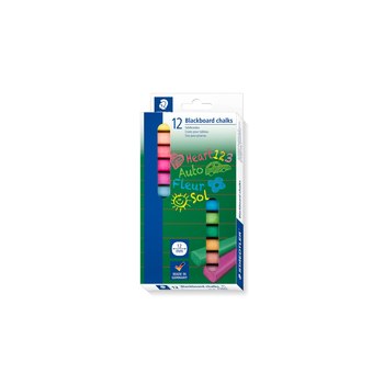 Staedtler 2360. Schreibfarben: Mehrfarbig, Anzahl der Farben: 12 Farben, Substanz: Pulver. Breite: 12 mm, Tiefe: 12 mm. Verpackungsart: Box, Verpackungsmaterial: Papier. Menge pro Packung: 12 Stück(e)