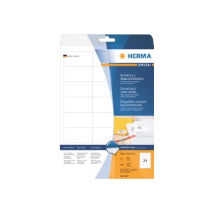 HERMA Special - White - 64.6 x 33.8 mm 600 label(s) (25...
