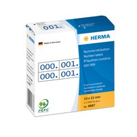 HERMA - Dekorationskleber - 1 x 2.2 cm - Blau - Dauerhaft - Papier (Packung mit 2)