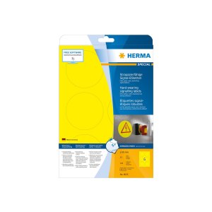 HERMA Special - Matt - selbstklebend - Gelb - 85 x 85 mm...