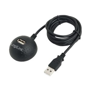 LogiLink CU0013B - USB - USB 1.1,USB 2.0 - Nero - 107 mm...